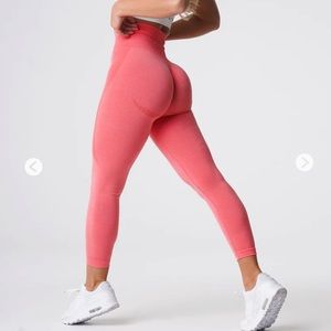 NVGTN contour seamless leggings coral